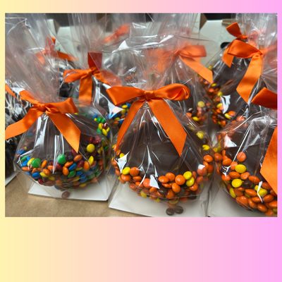 Chocolate covered caramel apples